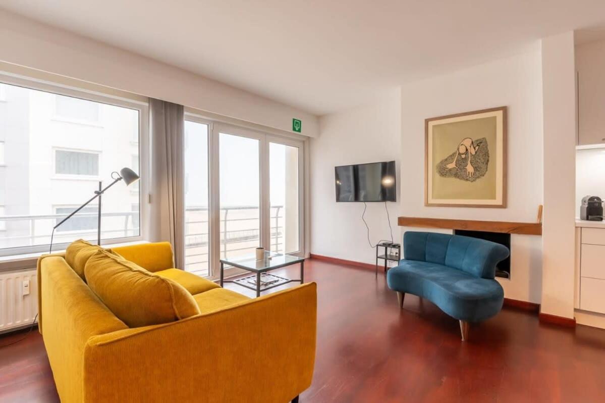 Апартаменты Seaview With Style Остенде Экстерьер фото